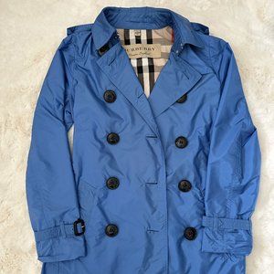 Burberry short packable trench - Blue - US Size 2